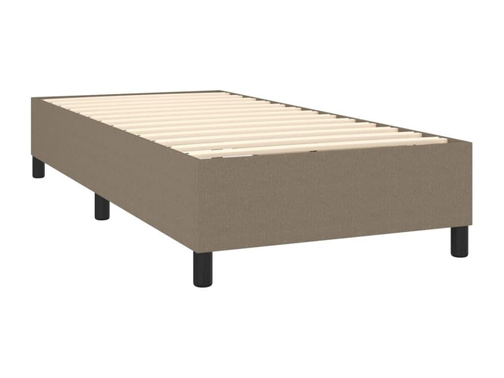 Sommier ¨¤ Vertchez de lit et matelas et LED Vertchez 100x200cm Tissu