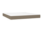 Sommier ¨¤ Vertchez de lit avec matelas LED Vertchez 160x200 Tissu