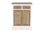 Buffet Blanc 60x30x80 cm Bois massif
