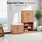 Meuble à chaussures multifonctionnel