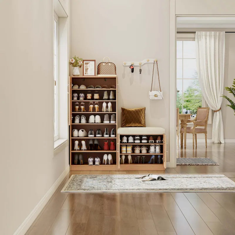 Meuble à chaussures multifonctionnel