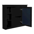 Meuble-lavabo de 91 cm avec vasque à poser, meuble de rangement moderne pour salle de bain avec 2 portes à fermeture douce, 2 tiroirs et vasque simple.