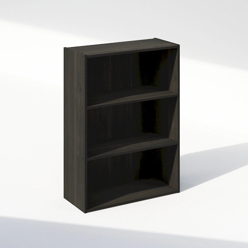 Étagère ouverte simple Furinno, bibliothèque à 3 niveaux