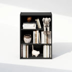 Étagère ouverte simple Furinno, bibliothèque à 3 niveaux
