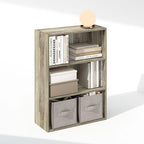 Étagère ouverte simple Furinno, bibliothèque à 3 niveaux