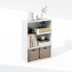 Étagère ouverte simple Furinno, bibliothèque à 3 niveaux