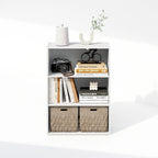 Étagère ouverte simple Furinno, bibliothèque à 3 niveaux