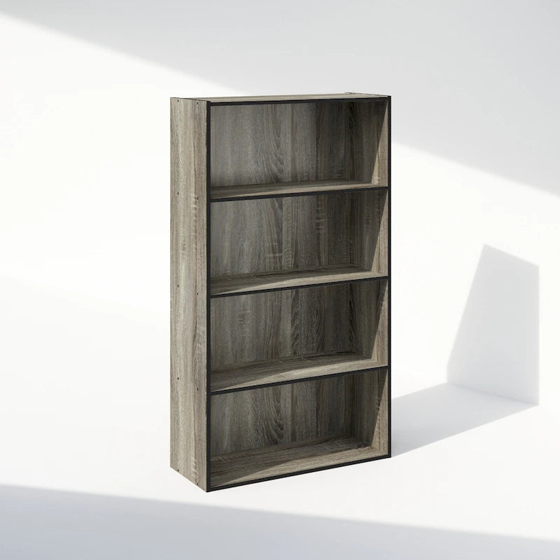 Étagère ouverte simple Furinno, bibliothèques à 4 niveaux