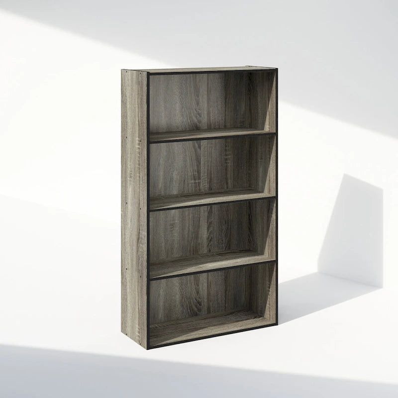 Étagère ouverte simple Furinno, bibliothèques à 4 niveaux