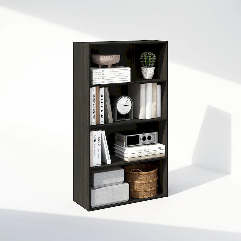 Étagère ouverte simple Furinno, bibliothèques à 4 niveaux