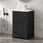 Ensemble de 20 meubles-lavabos avec vasque en céramique, meuble-lavabo moderne avec porte à fermeture douce
