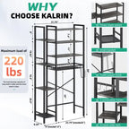 Étagère de rangement à 8 niveaux à suspendre au-dessus des toilettes, avec support latéral, étagère réglable et panier de vidange.