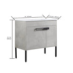 Meuble-lavabo de salle de bain de 61 cm/76 cm/91 cm avec vasque, sur pied ou murale, ensemble vasque en céramique avec étagère réglable