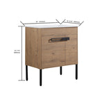 Meuble-lavabo de salle de bain de 61 cm/76 cm/91 cm avec vasque, sur pied ou murale, ensemble vasque en céramique avec étagère réglable