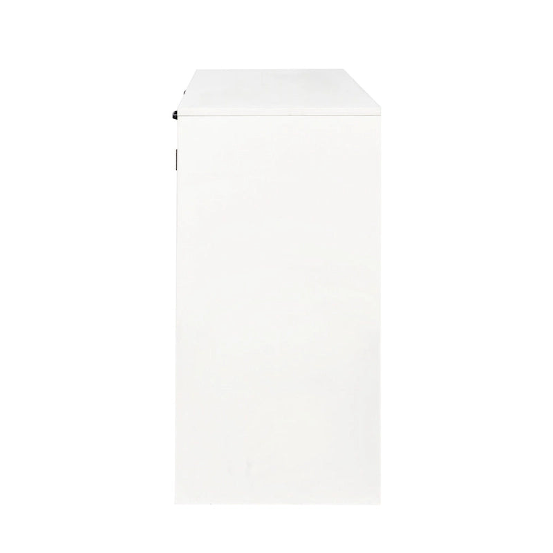 Meuble de salle de bain autoportant avec panier à linge inclinable et étagère réglable - Conception d'étagère de porte