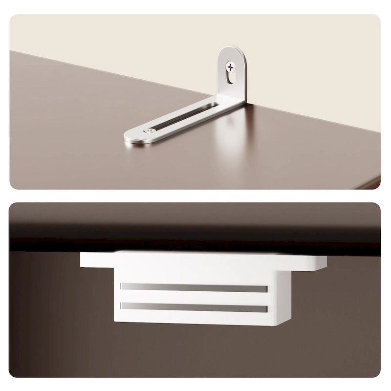 Armoire de rangement pour garde-manger de cuisine 71, meuble de rangement autoportant avec 4 portes et 4 étagères réglables