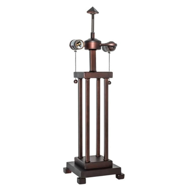 Pied de lampe Meyda Tiffany 21617 Column Mission 24 pouces de haut