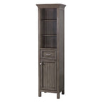 Miseno Tatianna 19 x 70 Poplar Wood Free Standing Bathroom Linen