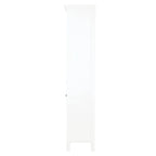 Linge de salle de bain autoportant Miseno Tatianna 19 x 70 en bois de peuplier