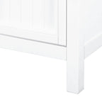 Linge de salle de bain autoportant Miseno Tatianna 19 x 70 en bois de peuplier