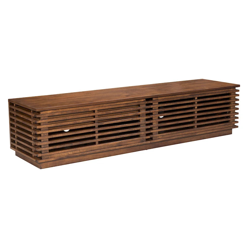 Meuble TV Linea Wide en noyer