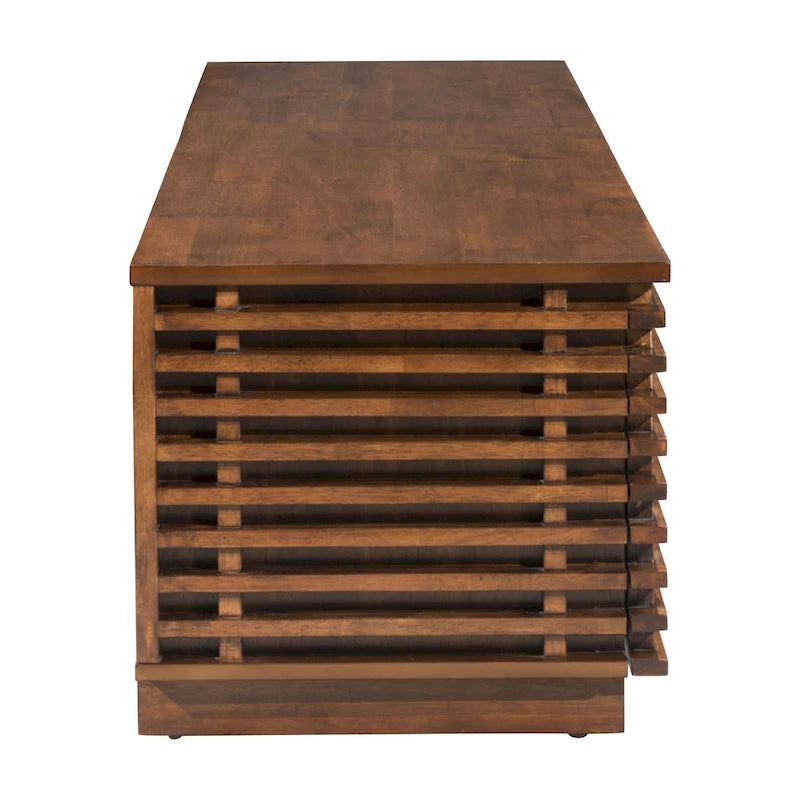 Meuble TV Linea Wide en noyer