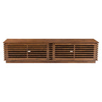 Meuble TV Linea Wide en noyer