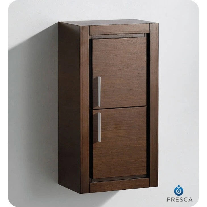 Armoire à linge de salle de bain murale Fresca 30 à deux portes