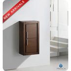 Armoire à linge de salle de bain murale Fresca 30 à deux portes