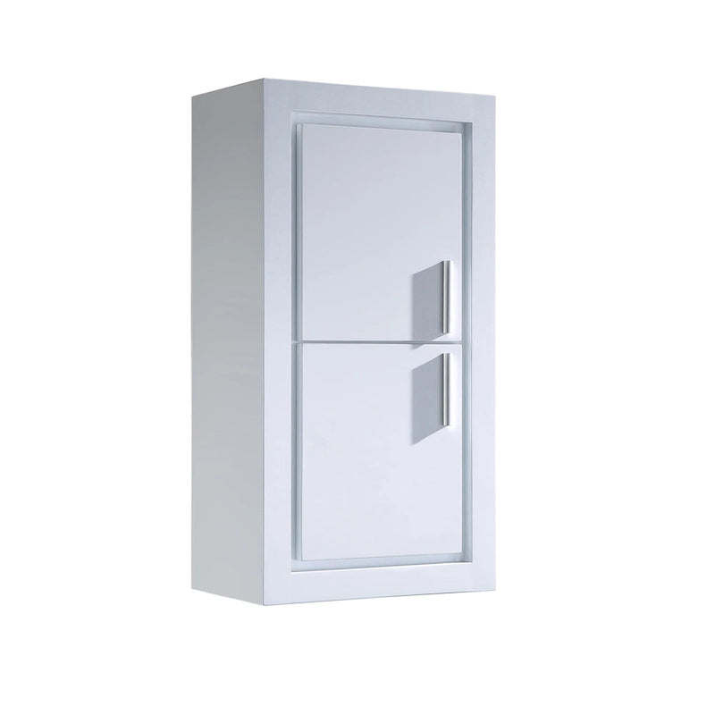 Armoire à linge de salle de bain murale Fresca 30 à deux portes