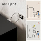 Classeur à 4 tiroirs avec serrure pour dossiers de format A4/Lettre/Légal