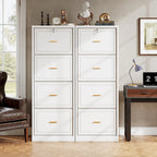 Classeur à 4 tiroirs avec serrure pour dossiers de format A4/Lettre/Légal