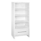 Bibliothèque tour de rangement décorative ClosetMaid 165100 avec tiroir, blanche (lot de 2)