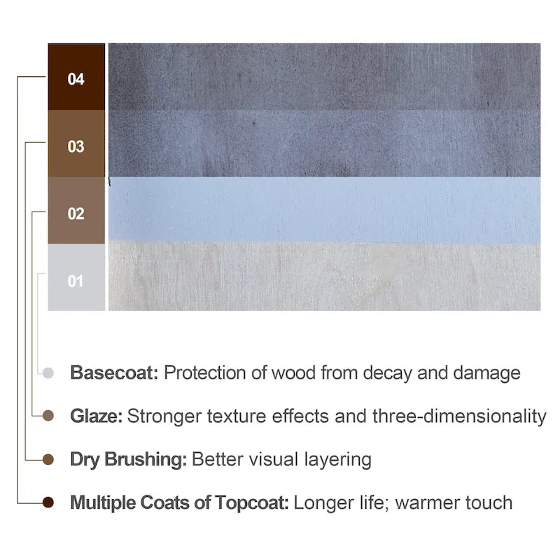 Buffet et vaisselier, meuble console d'appoint au style vieilli pour entrée, salon, chambre ou cuisine