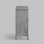 Buffet et vaisselier, meuble console d'appoint au style vieilli pour entrée, salon, chambre ou cuisine