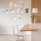 Étagères flottantes murales en acrylique transparent, étagères en acrylique transparent pour salle de bain, chambre et salon, étagère murale transparente