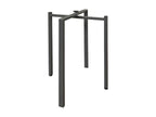 Table extensible 6¨¤ 20 places gris cendr¨¦ Vertchez 160¨¤ 420cm-Support 4 pieds