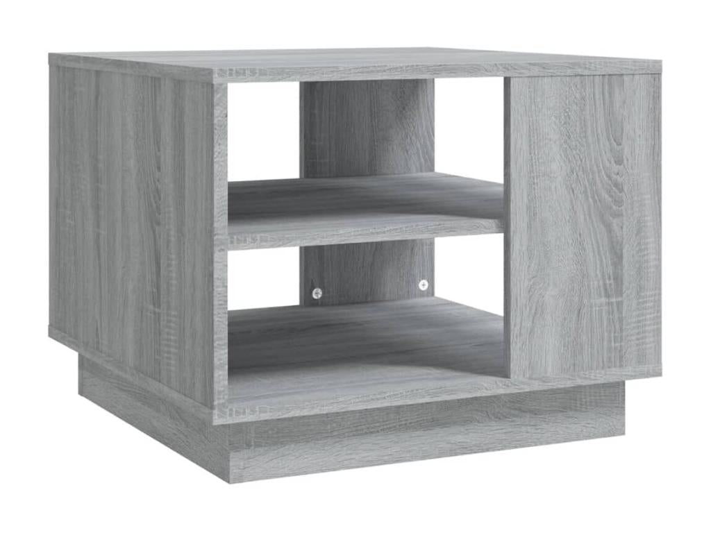 Table basse Vertchez gris 55x55x43