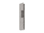 Armoire de salle de bain Gris b¨¦ton 32x25.5x190