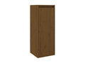 Armoire murale Marron miel 30x30x80 cm Bois de pin massif