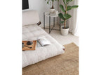 Canap¨¦ lit 2 places Vertchez Divan transformable Canap¨¦ pour invit¨¦s Fauteuil lit conteneur 120x75 h79 cm Blanc