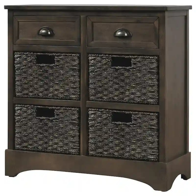 Armoire de rangement rustique TREXM