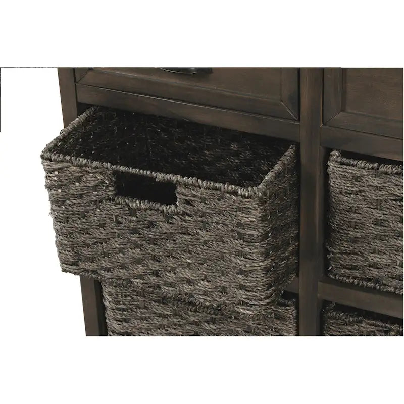 Armoire de rangement rustique TREXM