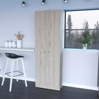 Armoire de rangement à double porte Virginia de FM Furniture, cinq étagères