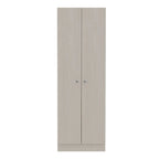Armoire de rangement à double porte Virginia de FM Furniture, cinq étagères