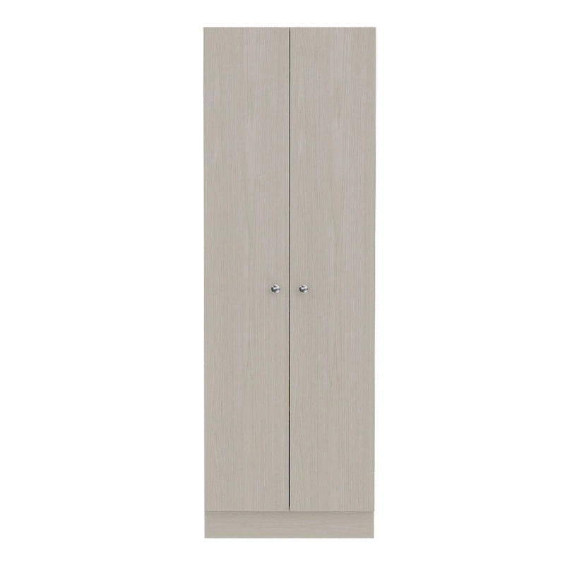 Armoire de rangement à double porte Virginia de FM Furniture, cinq étagères