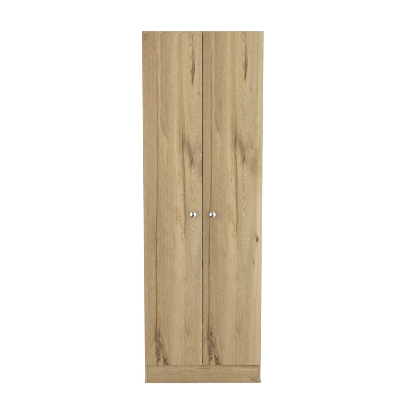 Armoire de rangement à double porte Virginia de FM Furniture, cinq étagères