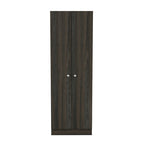 Armoire de rangement à double porte Virginia de FM Furniture, cinq étagères