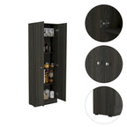 Armoire de rangement à double porte Virginia de FM Furniture, cinq étagères