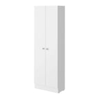 Armoire de rangement à double porte Virginia de FM Furniture, cinq étagères